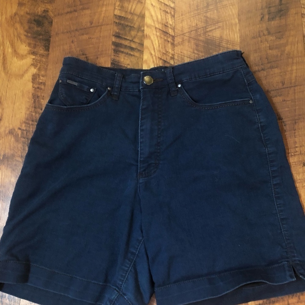 Stretch Denim Shorts